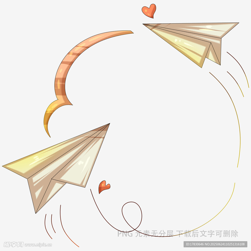 紙飛機的浪漫飛行軌跡