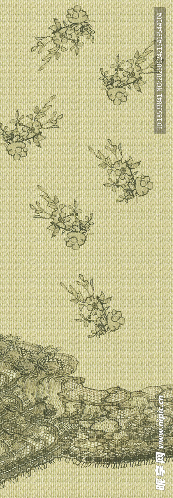 昆蟲群聚于繩索處