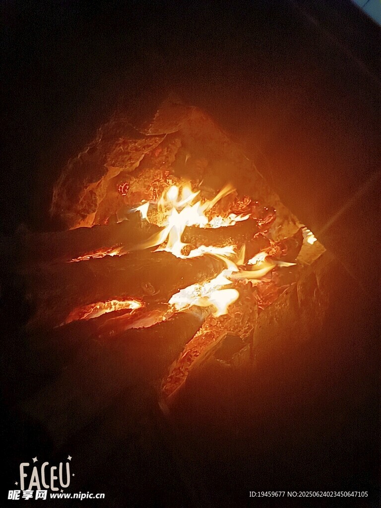 火焰燃燒