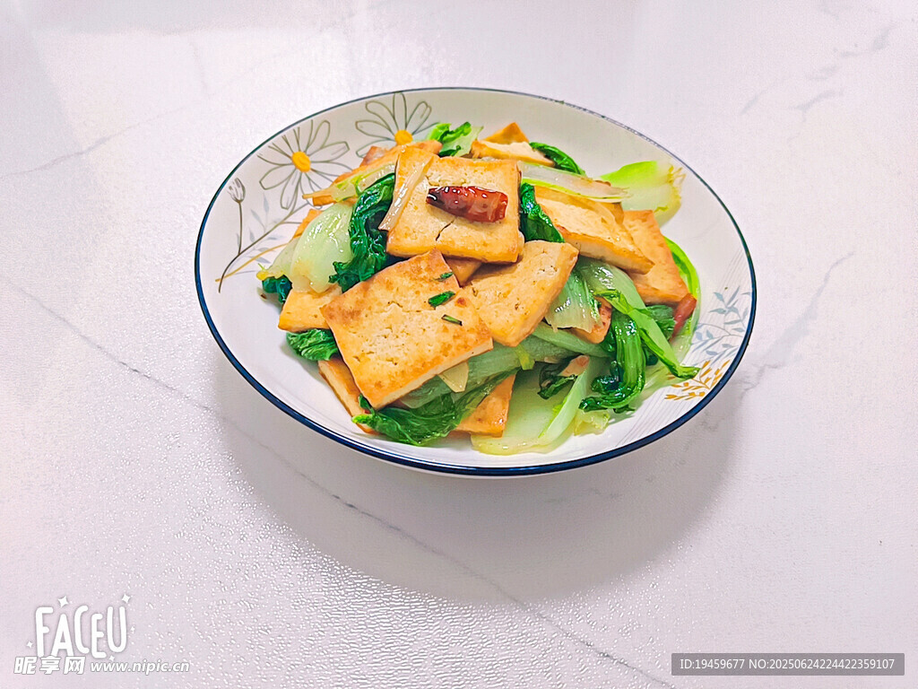 青菜炒豆腐