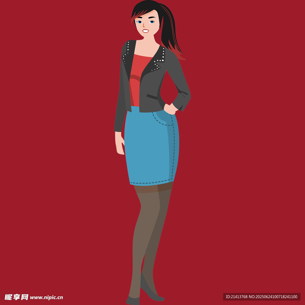 時(shí)尚職場(chǎng)女性形象展示