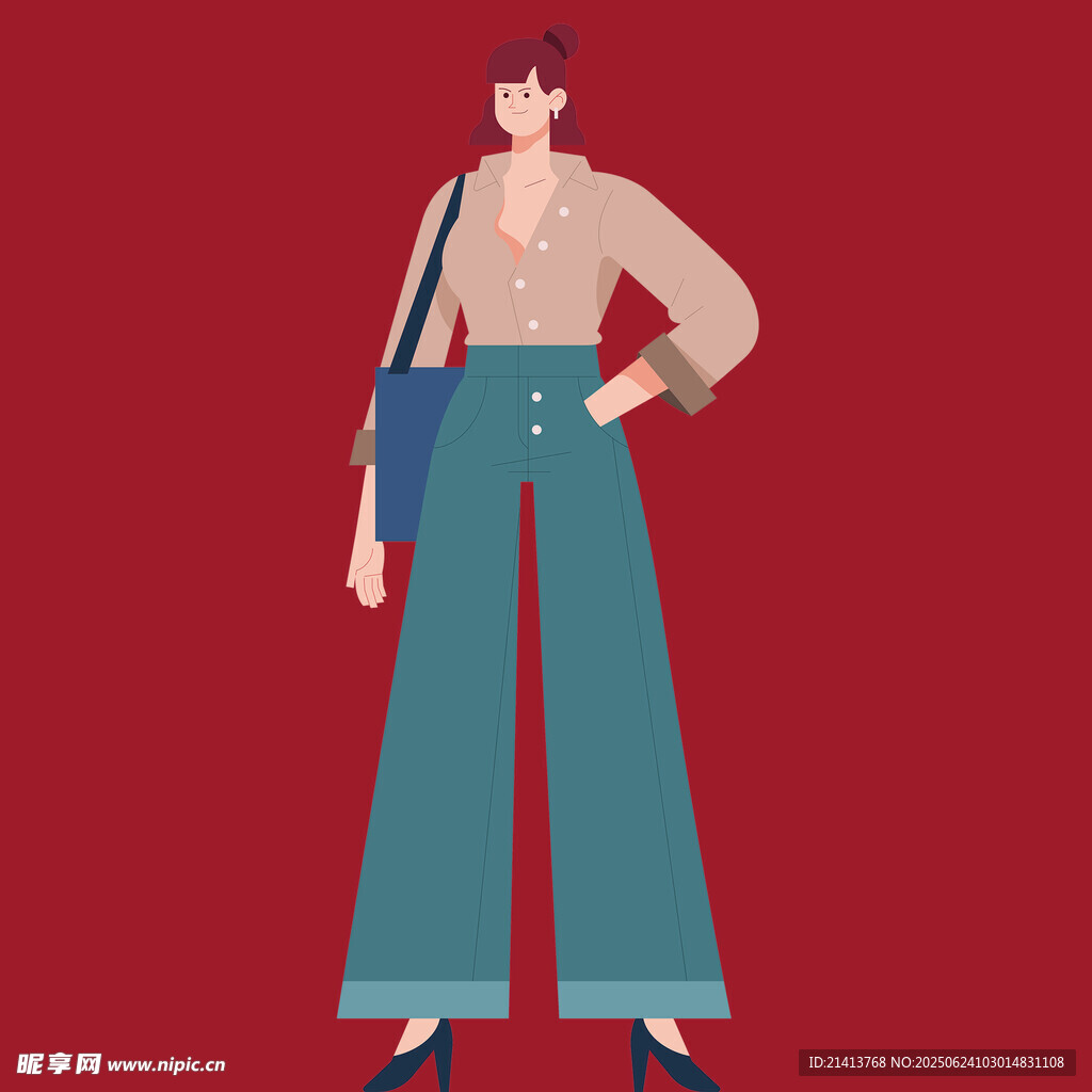 時(shí)尚穿搭的女性形象