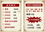 商品促銷價(jià)目表