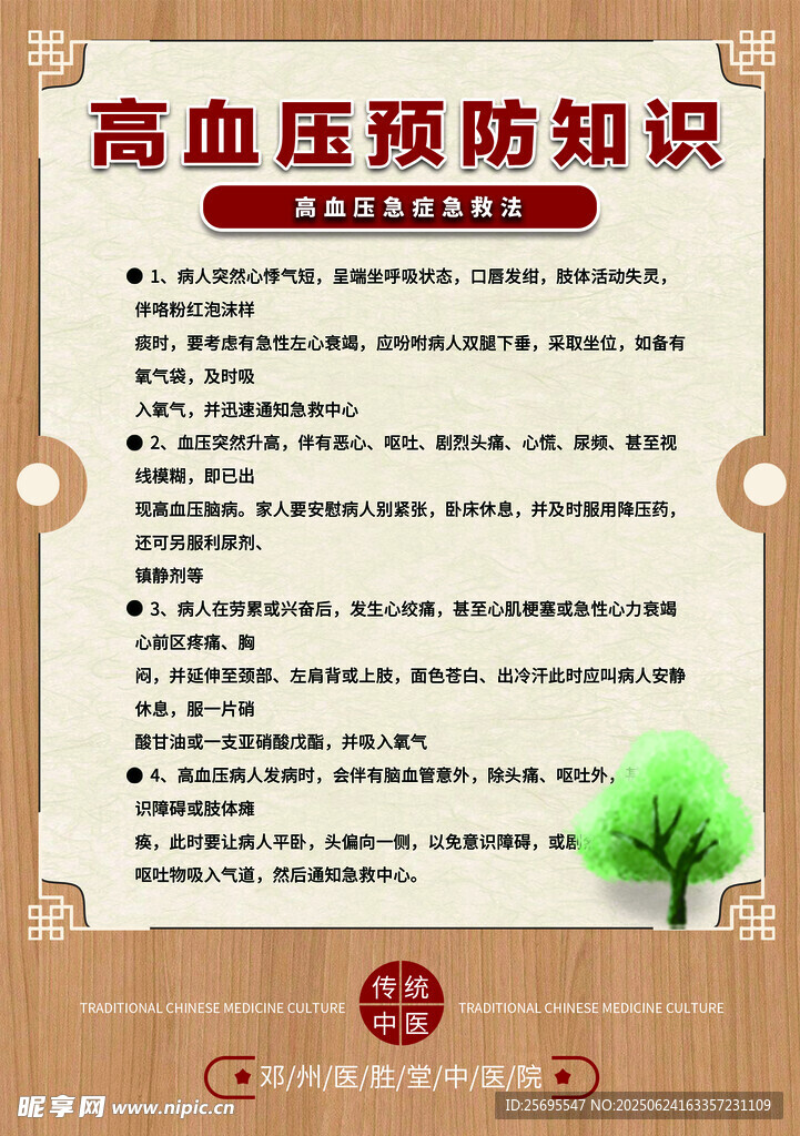高血壓展板