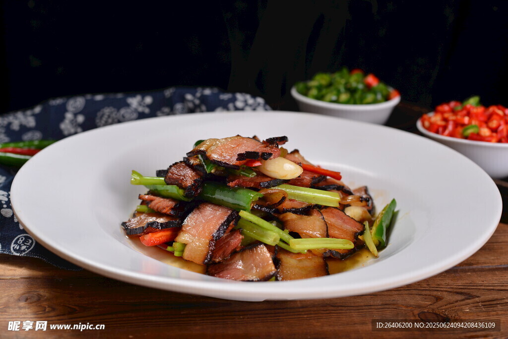 煙筍炒臘肉