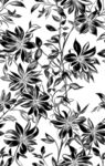 百花 花卉圖案 提花面料