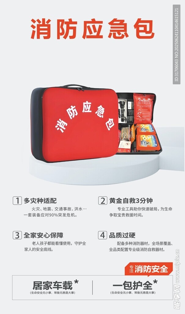 消防應急包展示