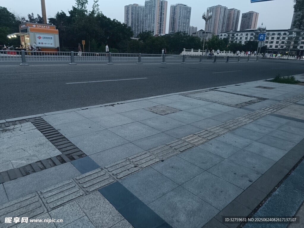 城市空曠廣場地面景觀