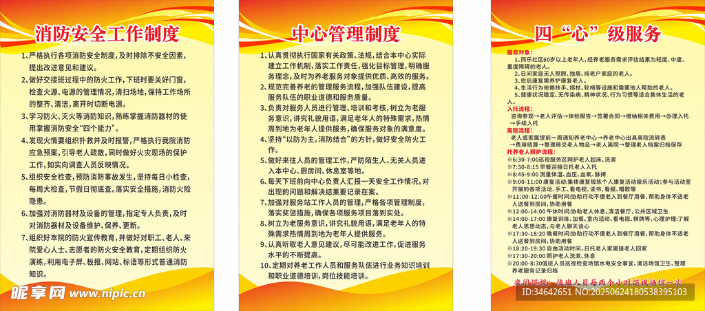 養老社區安全管理服務制度