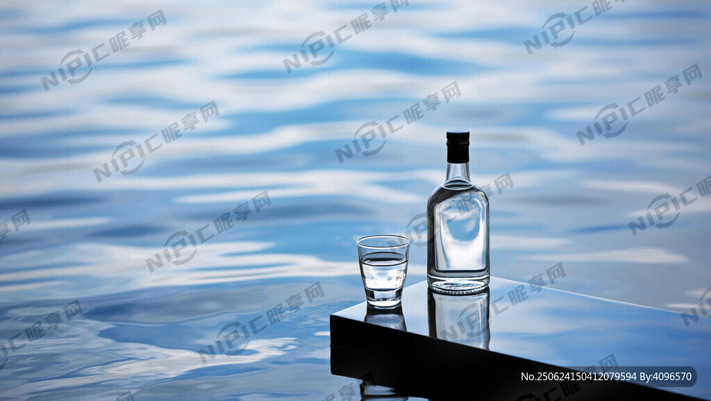 藍色調 水天一色