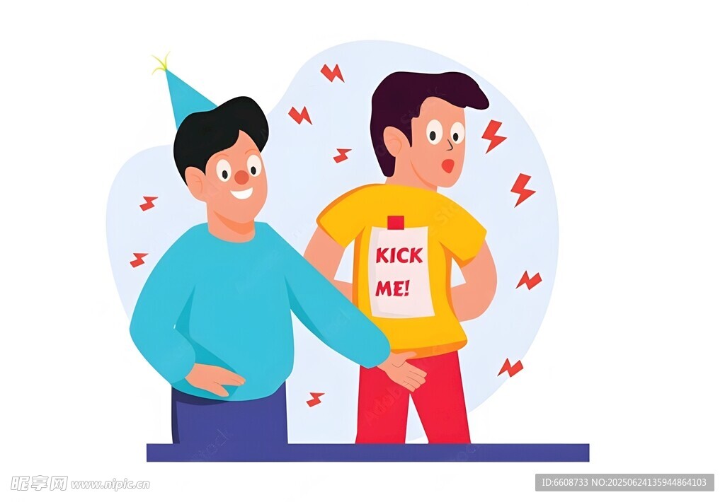 慶祝生日的歡樂父子倆