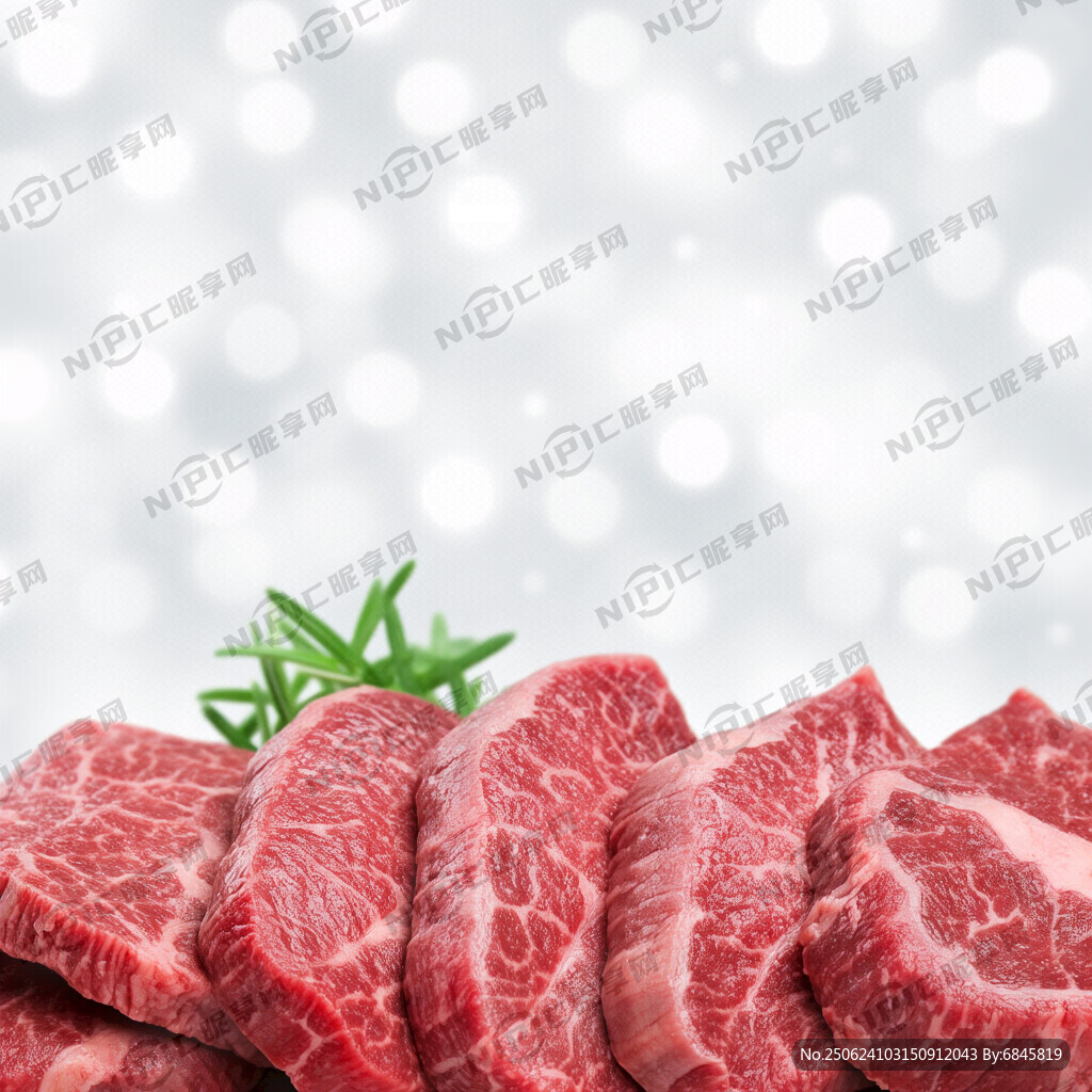 鮮雪花牛肉海報