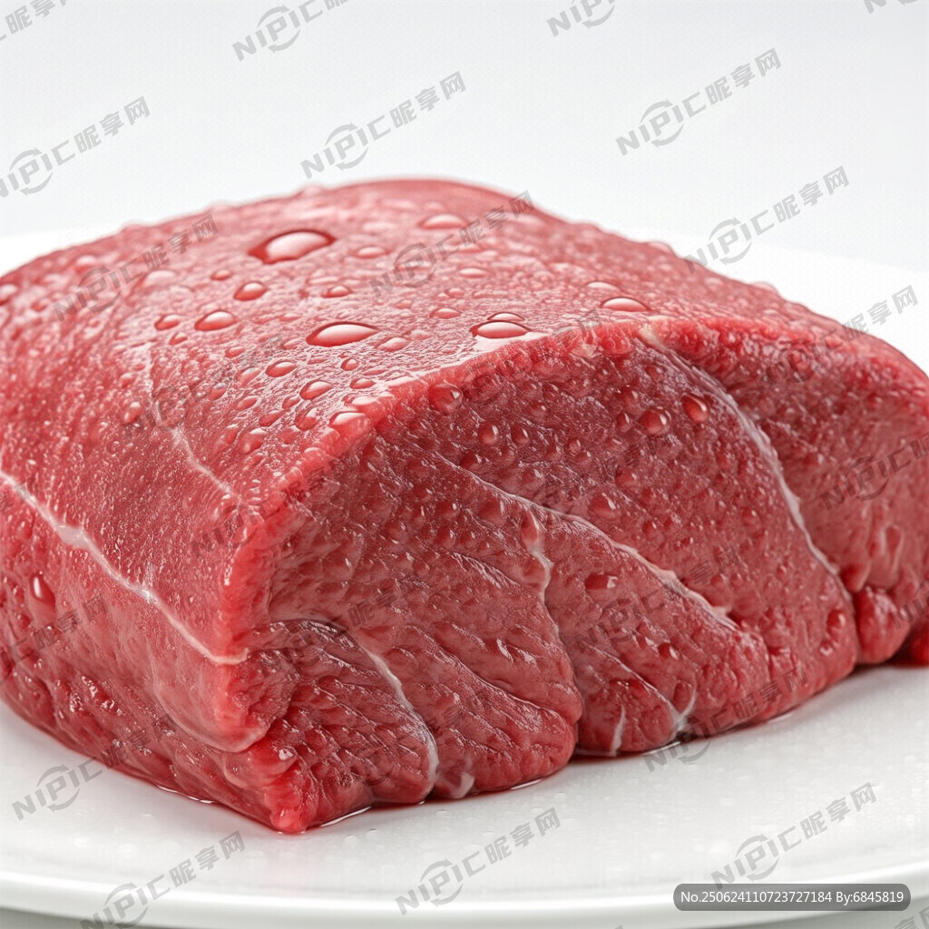 帶水珠鮮牛肉海報