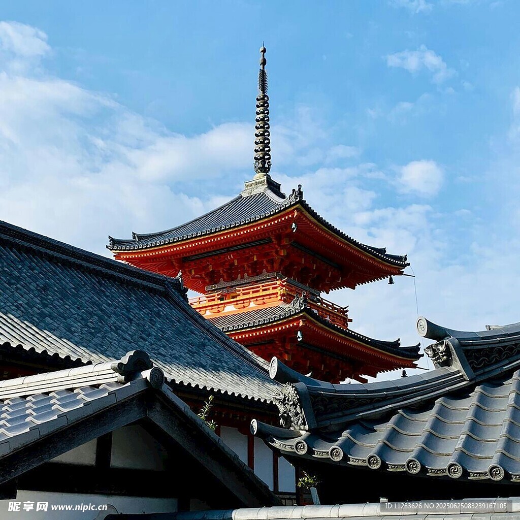 日本傳統(tǒng)寺廟建筑景觀
