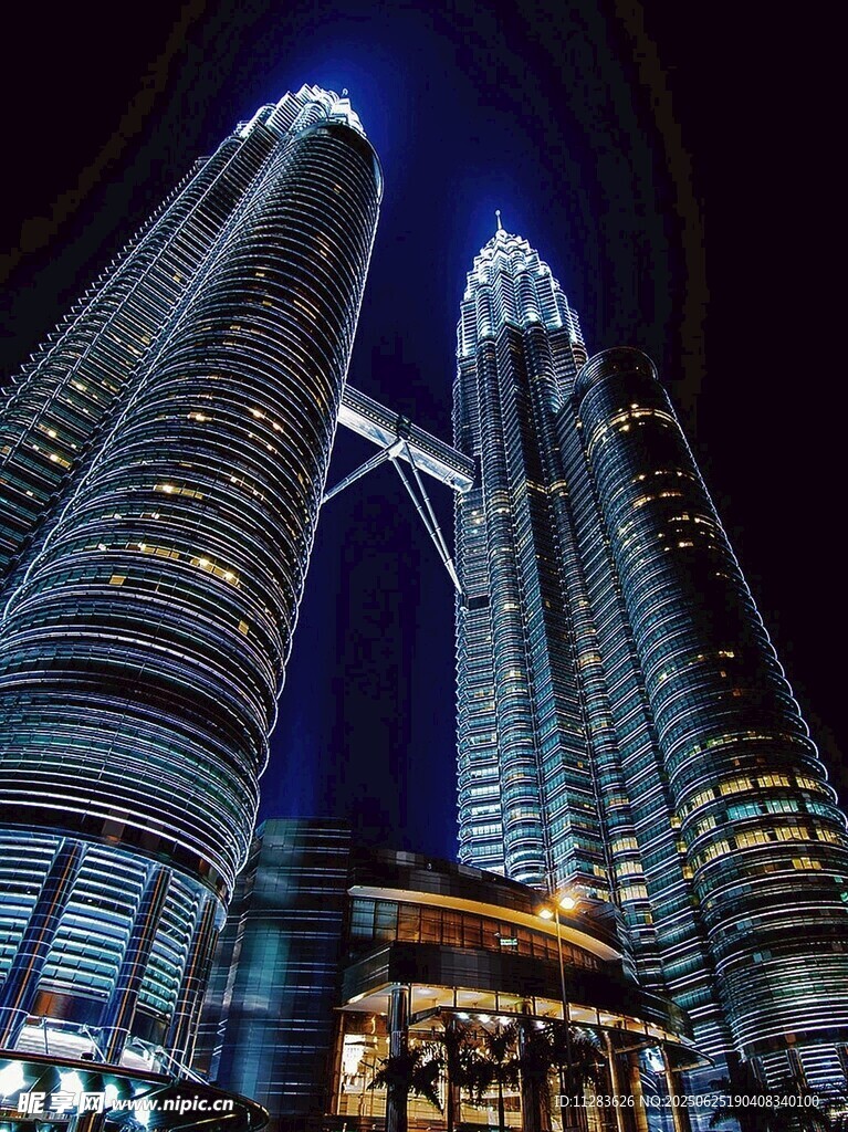 雙子塔夜景