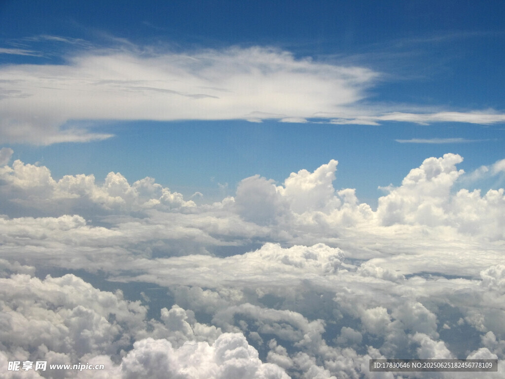 高空云海美景