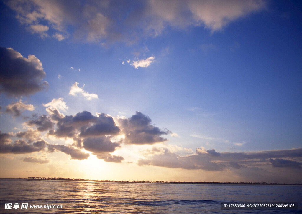 海上日出美景