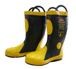黃色黑色拼接防護(hù)雨靴
