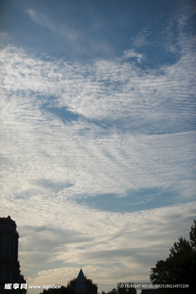 天空中的美麗云彩