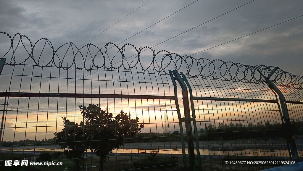 夕陽下景觀