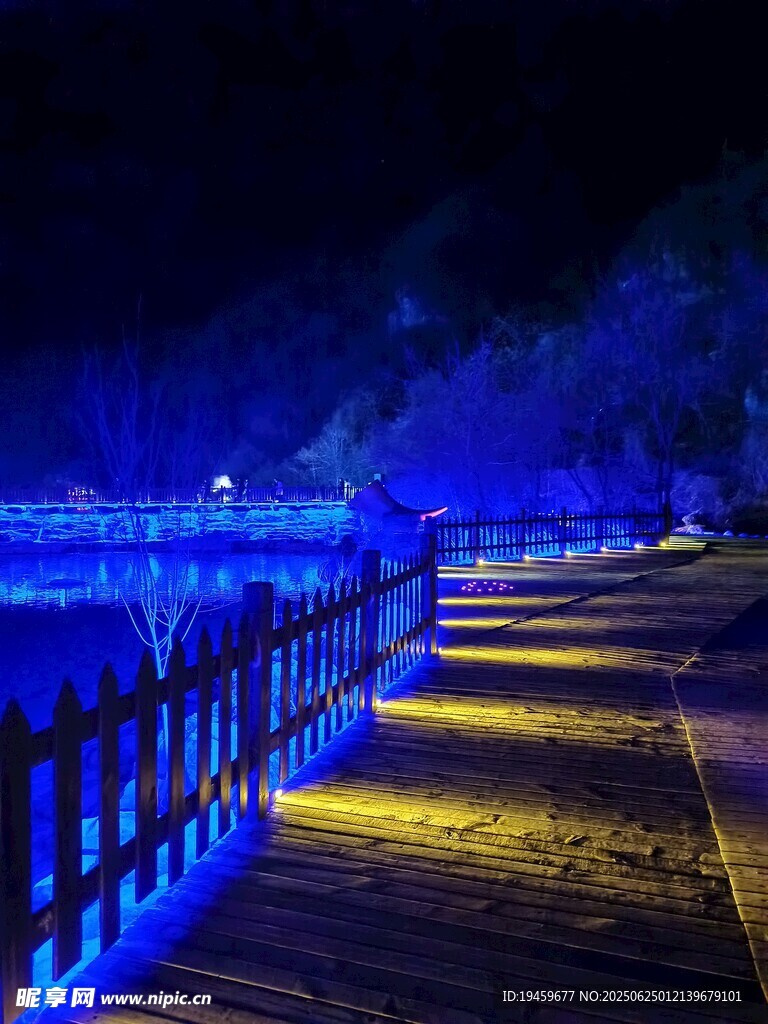 云臺(tái)山夜景