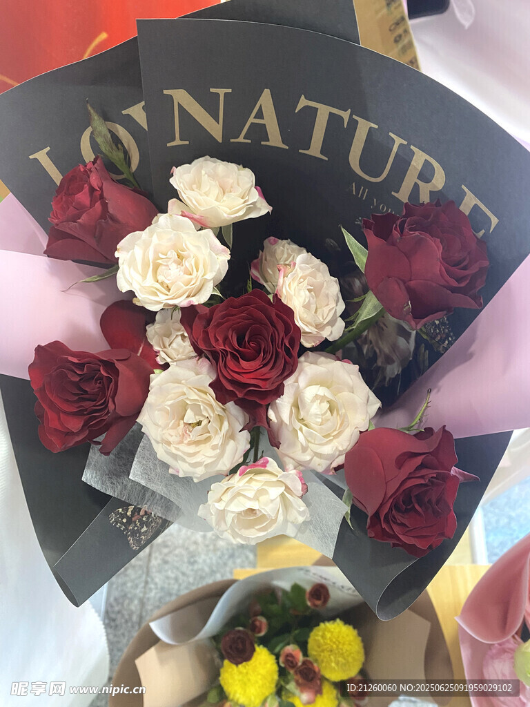 自然之愛花束