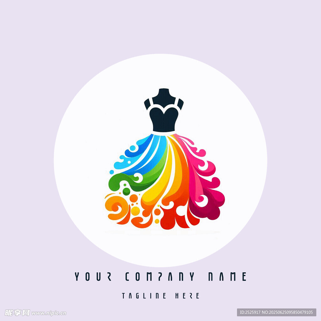 女性創意logo