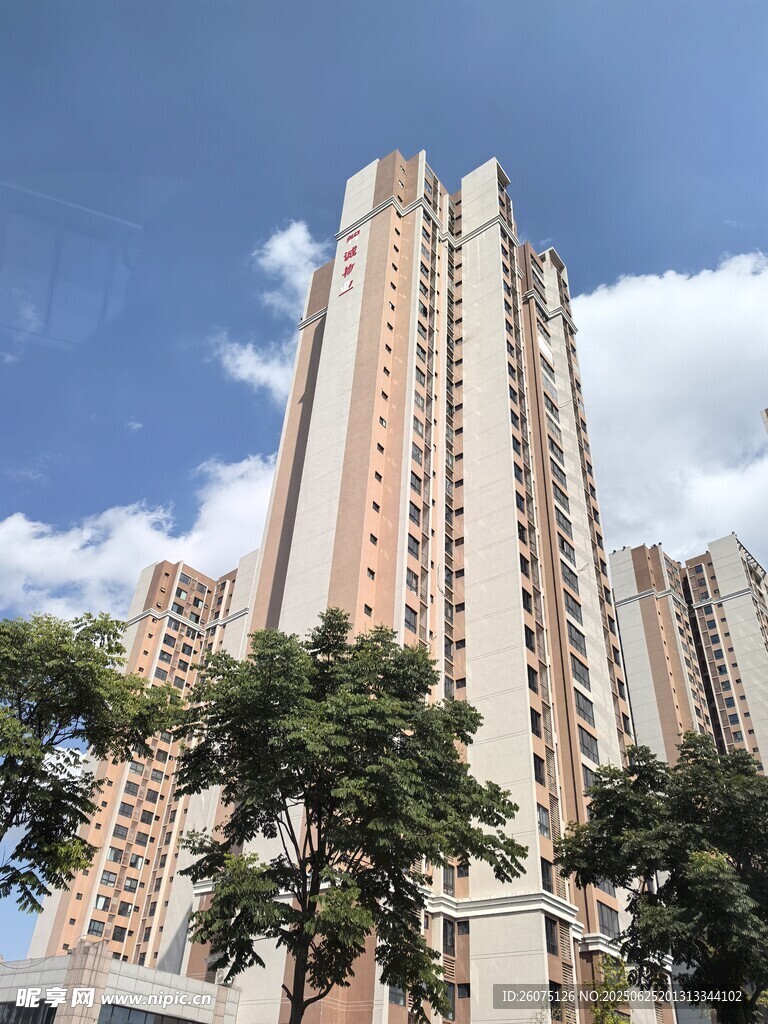 高層住宅樓景觀