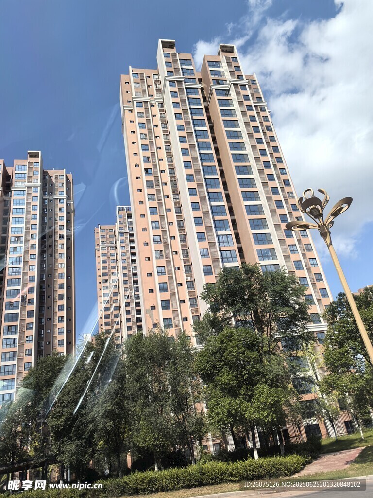 城市高層住宅景觀