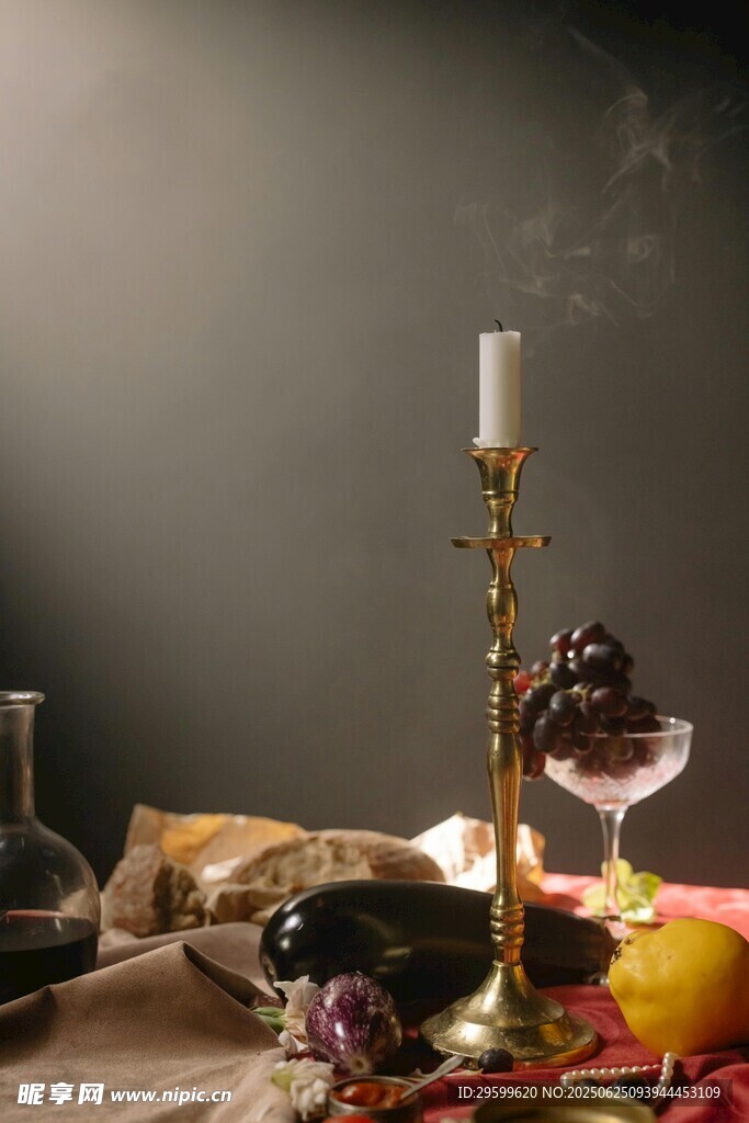 復古靜物餐桌布置