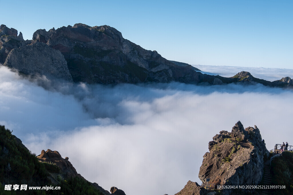 高山云海壯麗景觀