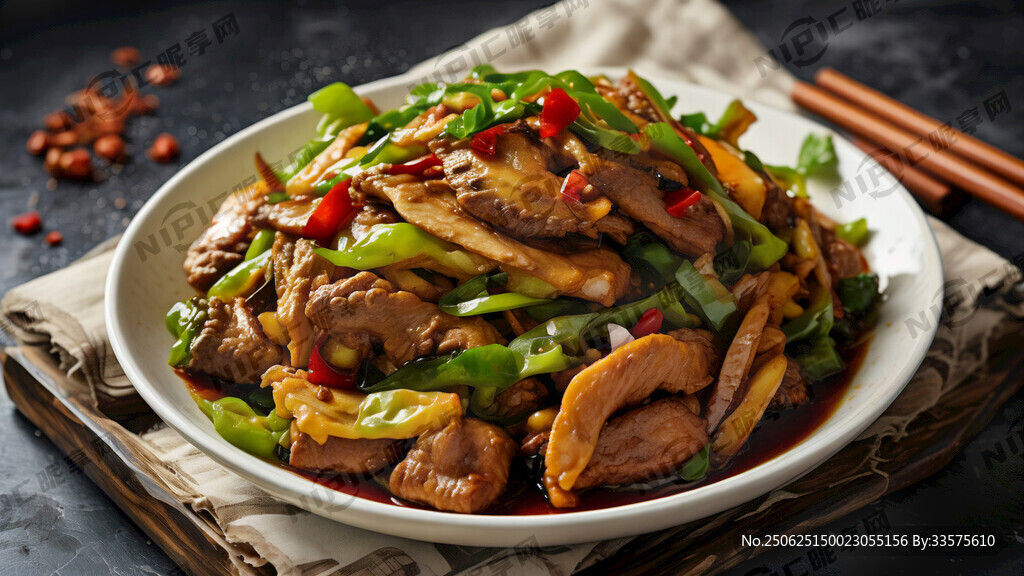 青椒炒肉
