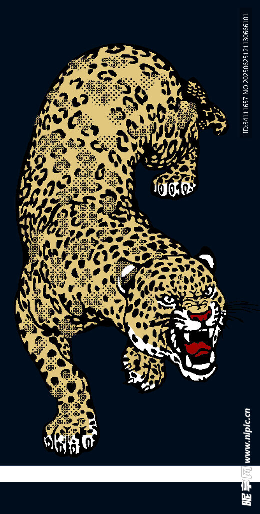 獵豹圖案設(shè)計(jì)