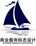帆船logo圖案