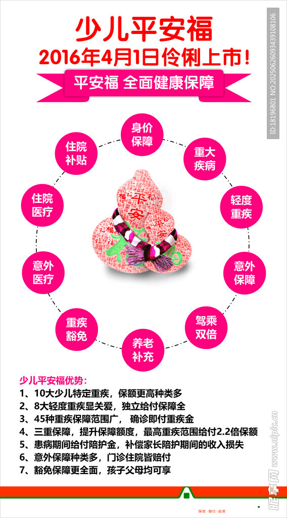 少兒平安福保險(xiǎn)產(chǎn)品介紹