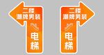 電梯樓層指引標識