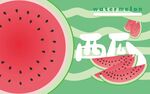 夏季西瓜矢量