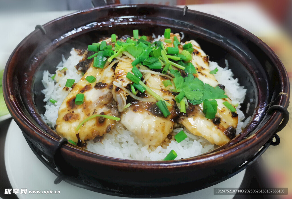 魚腩煲仔飯