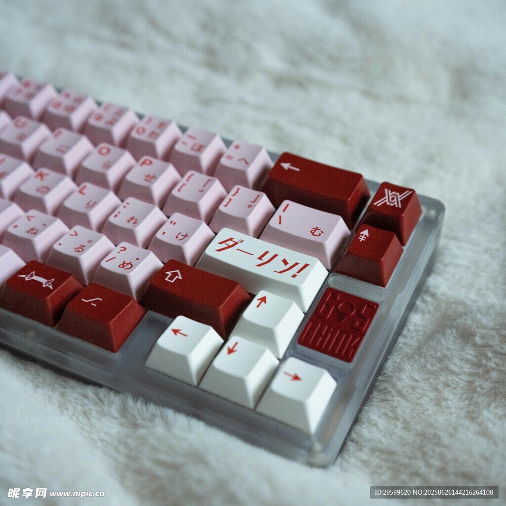 多彩鍵帽展示