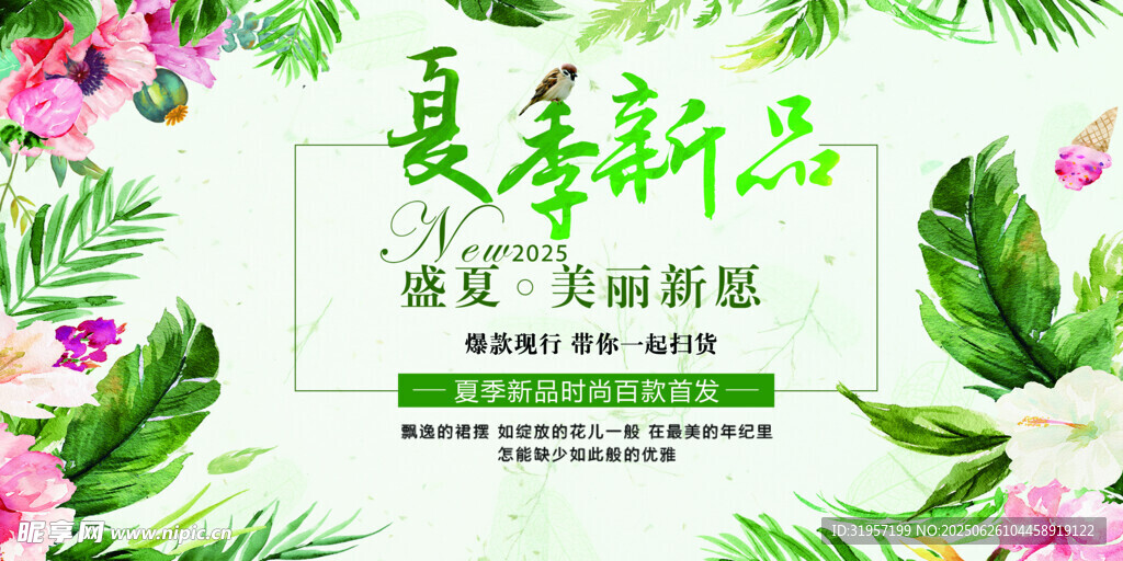 夏季新品