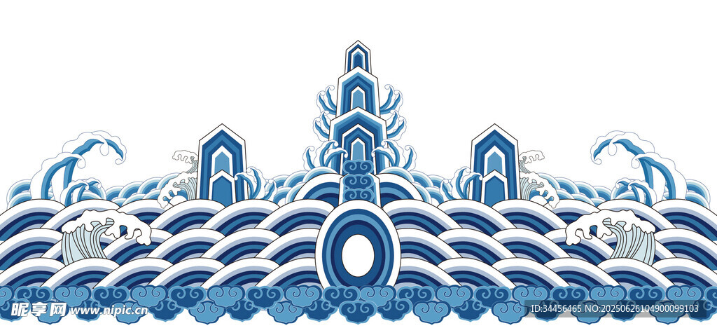 江崖海水紋