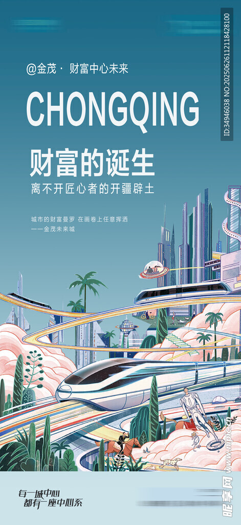 重慶城市風(fēng)貌景觀圖
