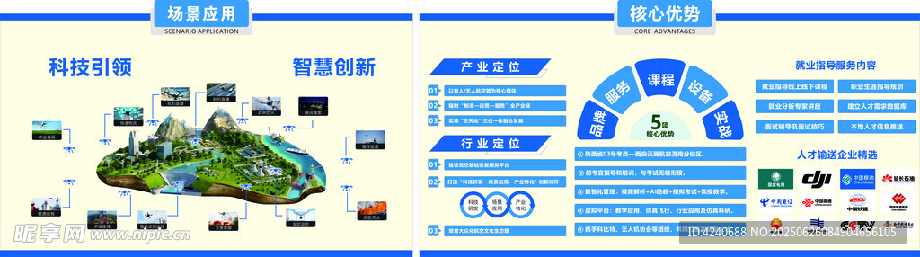 無人機文化墻