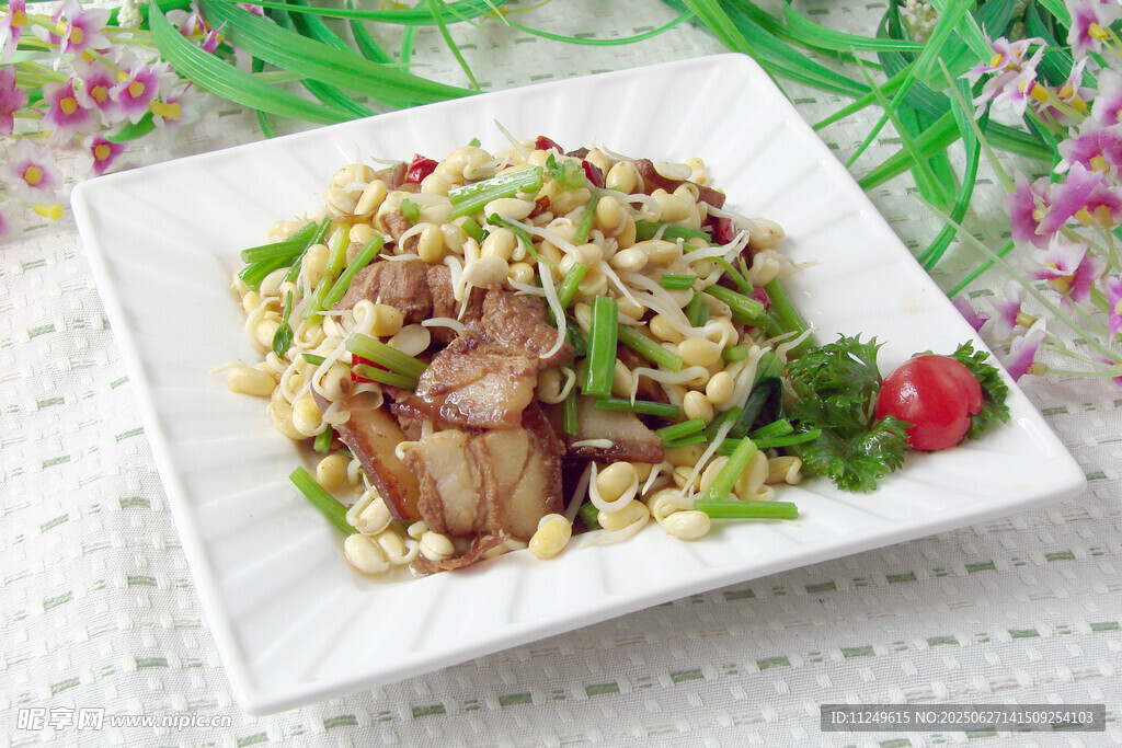 黃豆芽小炒肉