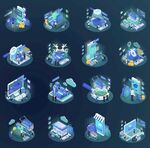 科技感3D圖標集合