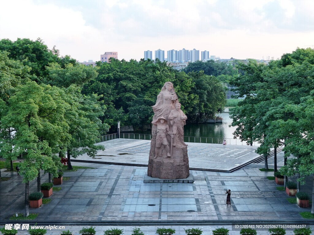 北滘公園雕像北滘人雕像