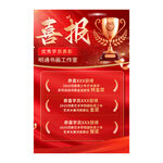 喜報喜訊海報
