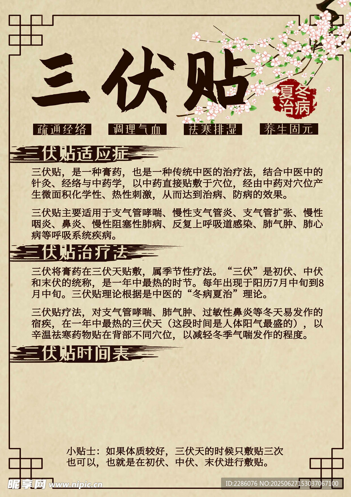 三伏貼
