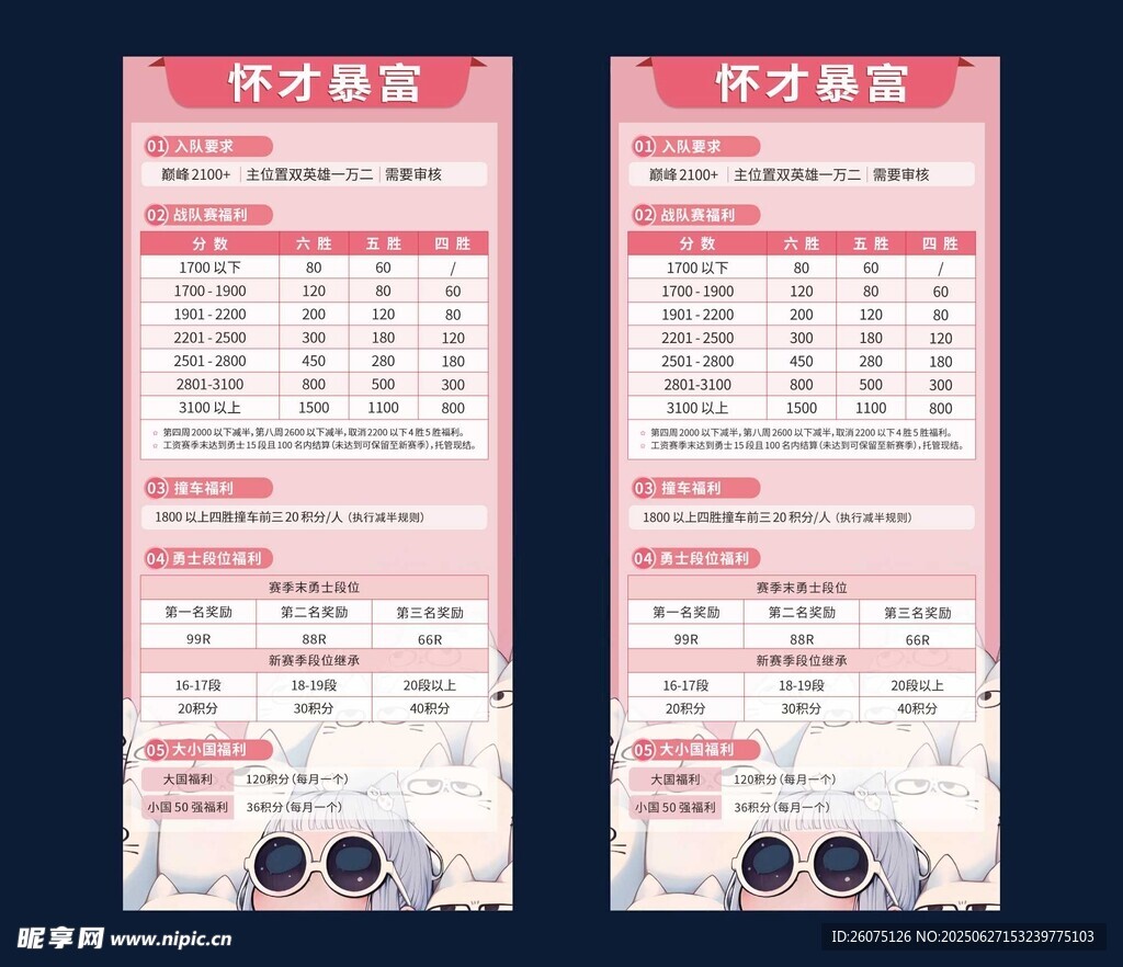 游戲戰隊招募成員展架