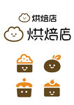 烘焙店logo圖標